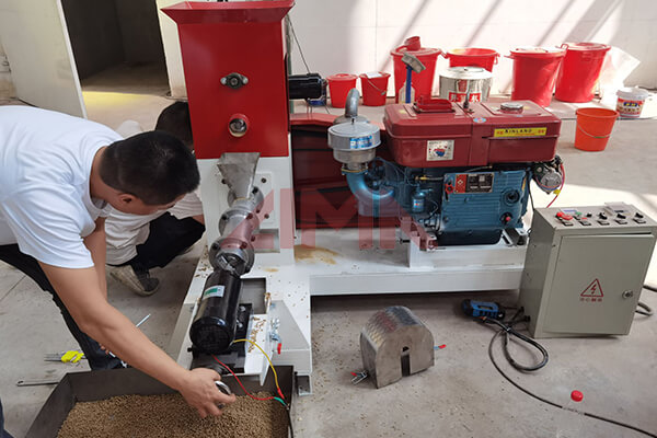 characteristic of new fish feed pellet